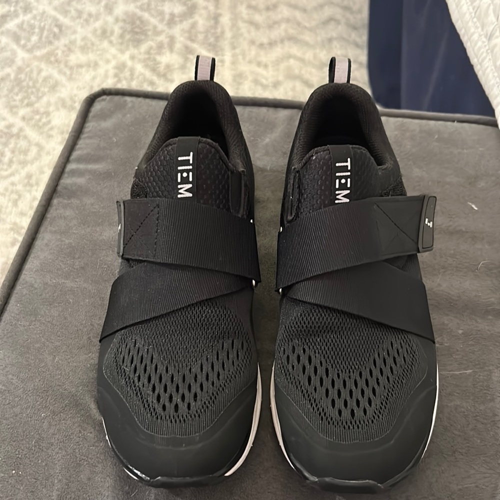 Tiem Spin Cycling Shoes Black Size 7.5